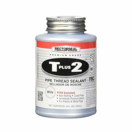 THRIFCO PLUMBING #23631 4-OZ Tube T Plus 2 Pipe Thread Sealant with PTFE, 1/4 P 6311996